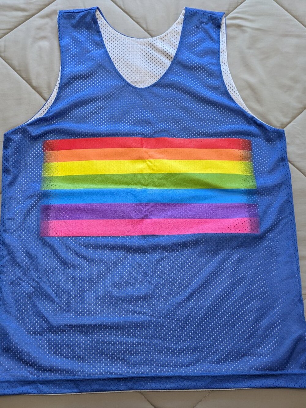 Rainbow tank top Target Pride Collection 2015 size S (fits size M-L)